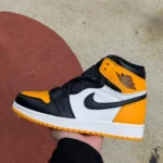 Air Jordan 1 High OG "Yellow Toe" High-Top Sneaker 555088-711