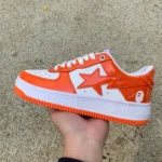 BAPE STA SK8 Orange White