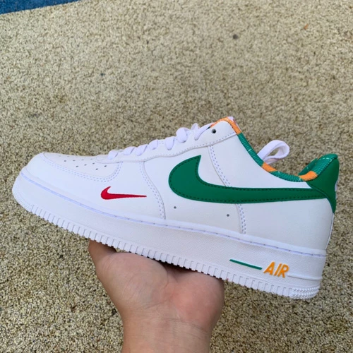 Nike Air Force 1 White/Green Double Swoosh DD8501-161