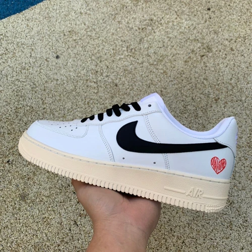 Nike AF1 Low Valentine's Day Black White Sneakers