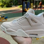 Air Jordan 4 WMNS "Canvas" Beige DQ4909-100