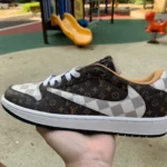 Travis Scott x Nike Air Jordan 1 Low Brown Sneakers DM7866-116