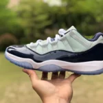 Air Jordan 11 Retro Low "Georgetown" Grey Blue Basketball Shoes 528895-007