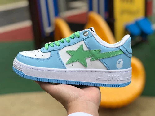 BAPE STA SK8 Green Blue