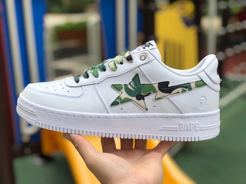 BAPE STA SK8 Green White