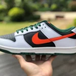 Nike Dunk Low White Black Orange Green DD7412-997