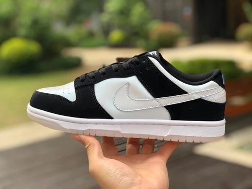 Nike Dunk Low Retro Black White Iridescent DO7412-985