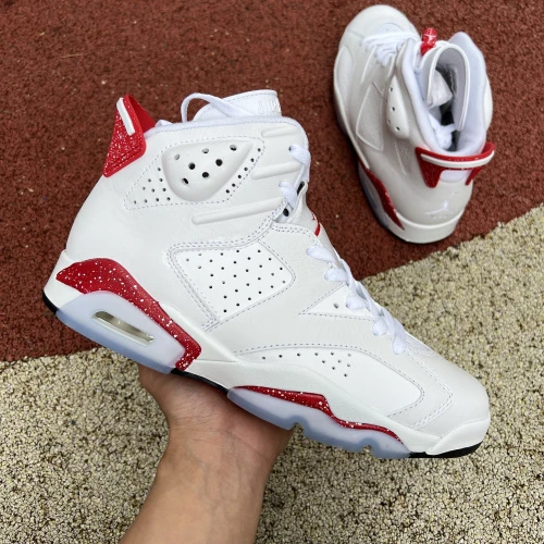 Air Jordan 6 "Red Oreo" White Red CT8529-162