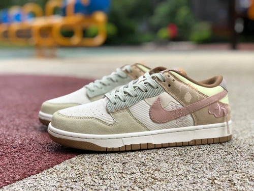 Nike Dunk Beige Green Pink DQ5076-121