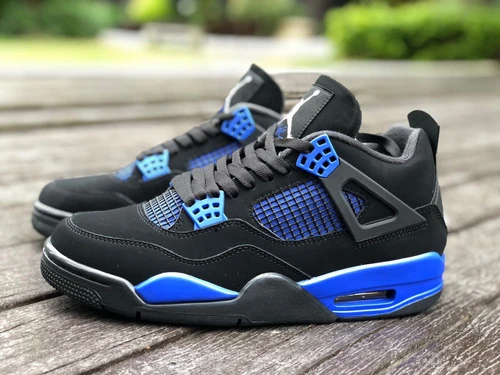 Air Jordan 4 Retro "Royal" Black Blue CT8527-018