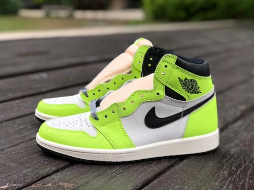 Air Jordan 1 High OG Volt High-Top Sneaker 555088-702