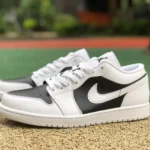 Air Jordan 1 Low "Panda" White Black Sneakers DC0774-100