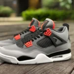 Air Jordan 4 Retro "Infrared" Black Gray Red DH6927-061