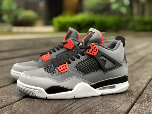 Air Jordan 4 Retro "Infrared" Black Gray Red DH6927-061