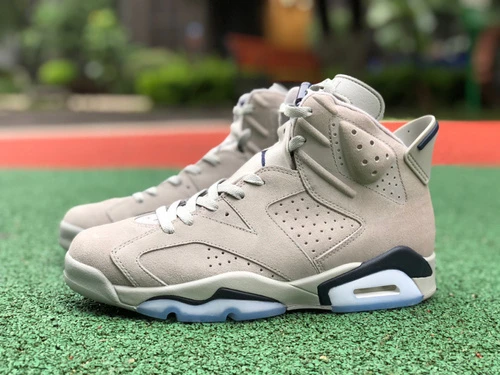 Air Jordan 6 "Georgetown" Grey Wolf Premium Edition CT8529-012