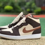 Air Jordan 1 Mid Brown Sneakers DO6699-200