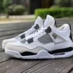 Air Jordan 4 Retro "White Cement" Black White Gray DH6927-111