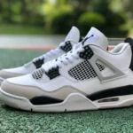 Air Jordan 4 Retro "White Cement" Black White Gray DH6927-111