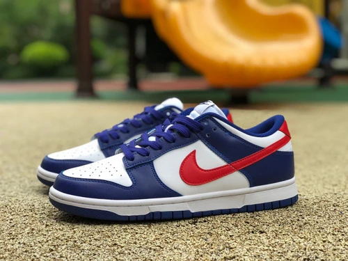 Nike Dunk Low White Blue Red DD1503-119