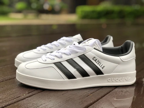 Adidas x Gucci Gazelle Black White