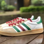 Adidas x Gucci Gazelle Brown White