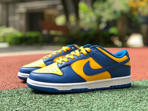 Nike Dunk Low "Warriors" Blue Yellow DD1391-402