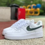 Nike Air Force 1 Low Glitter Swoosh White/Green DH4407-100