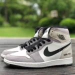 Air Jordan 1 High White Grey Sneakers DB2889-100