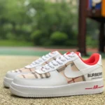 Nike Air Force 1 Low White/Red Burberry BL0068-288