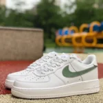 Nike Air Force 1 Low '07 White/Green Glitter Swoosh DH4407-101