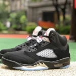 Air Jordan 5 OG "Metallic Black" AJ5 Black Silver 845035-003