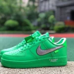 Off-White x Nike Air Force 1 Green dx1419-300