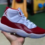 Air Jordan 11 "Cherry" White Red Basketball Shoes CT8012-116