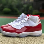 Air Jordan 11 "Cherry" White Red Basketball Shoes CT8012-116