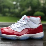 Air Jordan 11 "Cherry" White Red Basketball Shoes CT8012-116