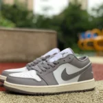 Air Jordan 1 Low "Neutral Grey" Low-Top Basketball Sneaker 553558-053