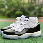 Air Jordan 11 "Concord" Black White Basketball Shoes 378037-100