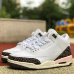 Air Jordan 3 "Dark Mocha" White Brown Pink