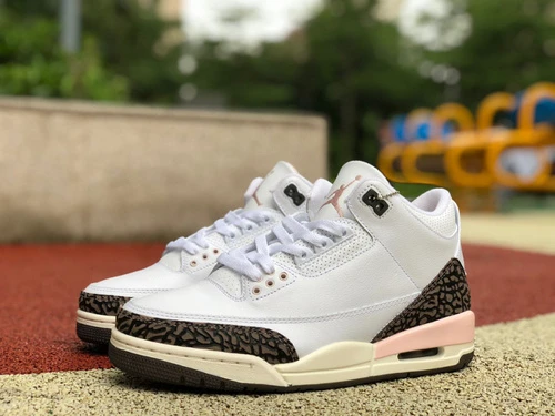 Air Jordan 3 "Dark Mocha" White Brown Pink