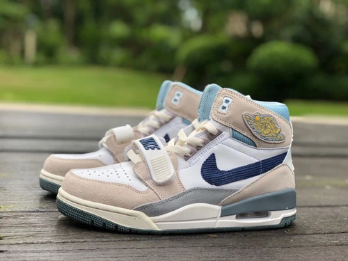 Air Jordan Legacy 312 Beige Blue High High-Top Sneaker DQ5347-141