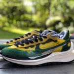 Nike x Sacai Vaporwaffle Green Yellow CV1363-700