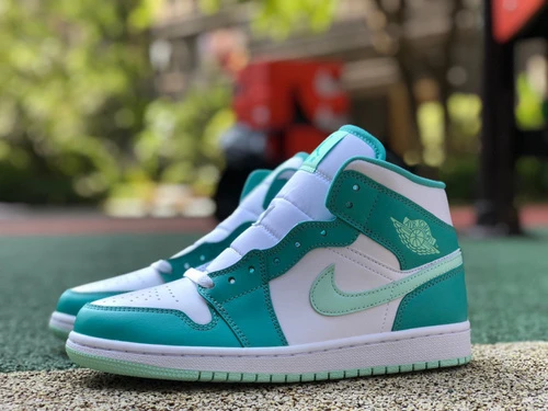 Air Jordan 1 Mid Mint Green Sneakers DV2229-300