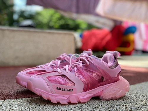 Balenciaga Triple S Pink White