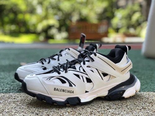 Balenciaga Triple S Black White