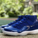 Air Jordan 11 Blue White Basketball Shoes AT7802-115