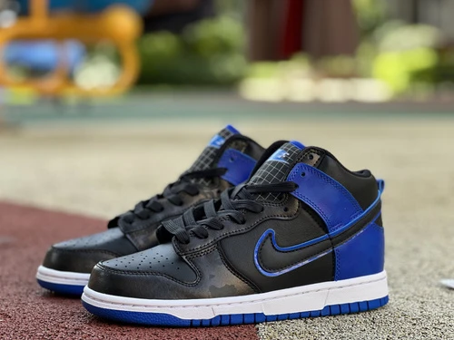 Nike Dunk High SE Black Blue DD3359-001