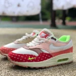 Nike Air Max 1 PRM "Chinese Pastoral Dog" Khaki Red DR2553-111