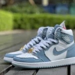 Air Jordan 1 High OG Blue White Sneakers DM9036-104