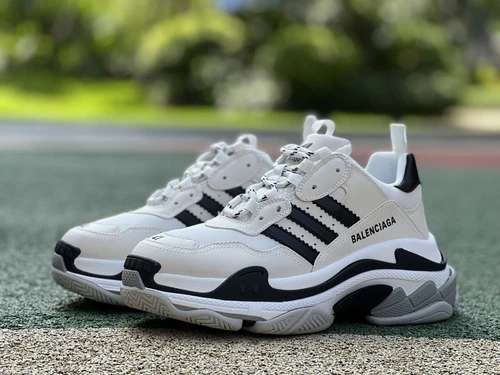 Balenciaga x Adidas Triple S White