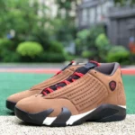 Air Jordan 14 "Terracotta" Brown Black Sneakers DO9406-200